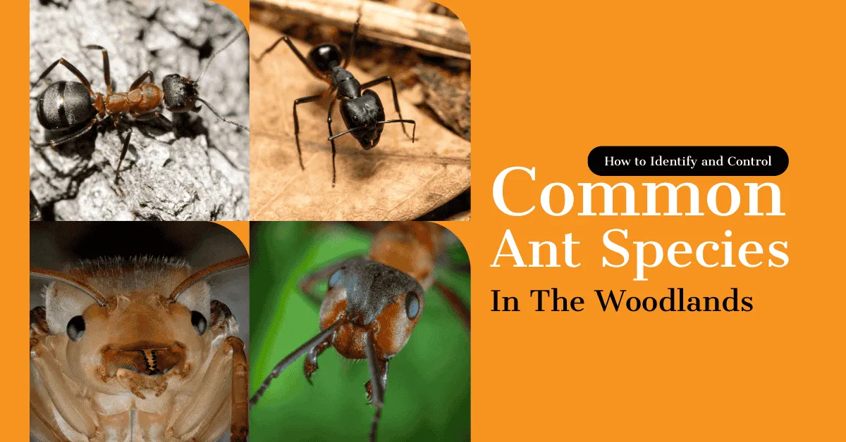 Common Ant Species in The Woodlands | Kingsman Pest